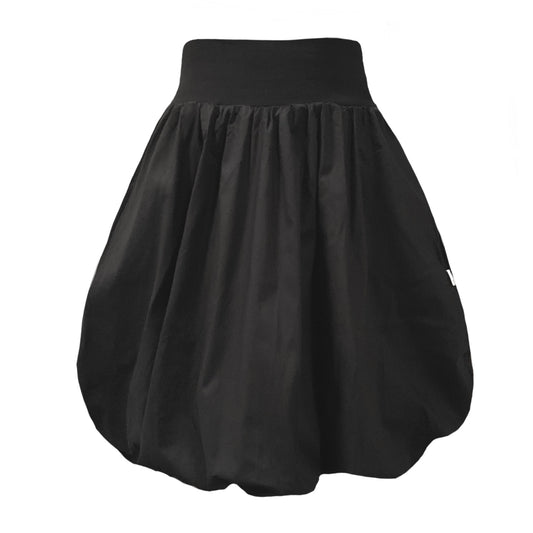 Porcini Puffball Skirt In Black