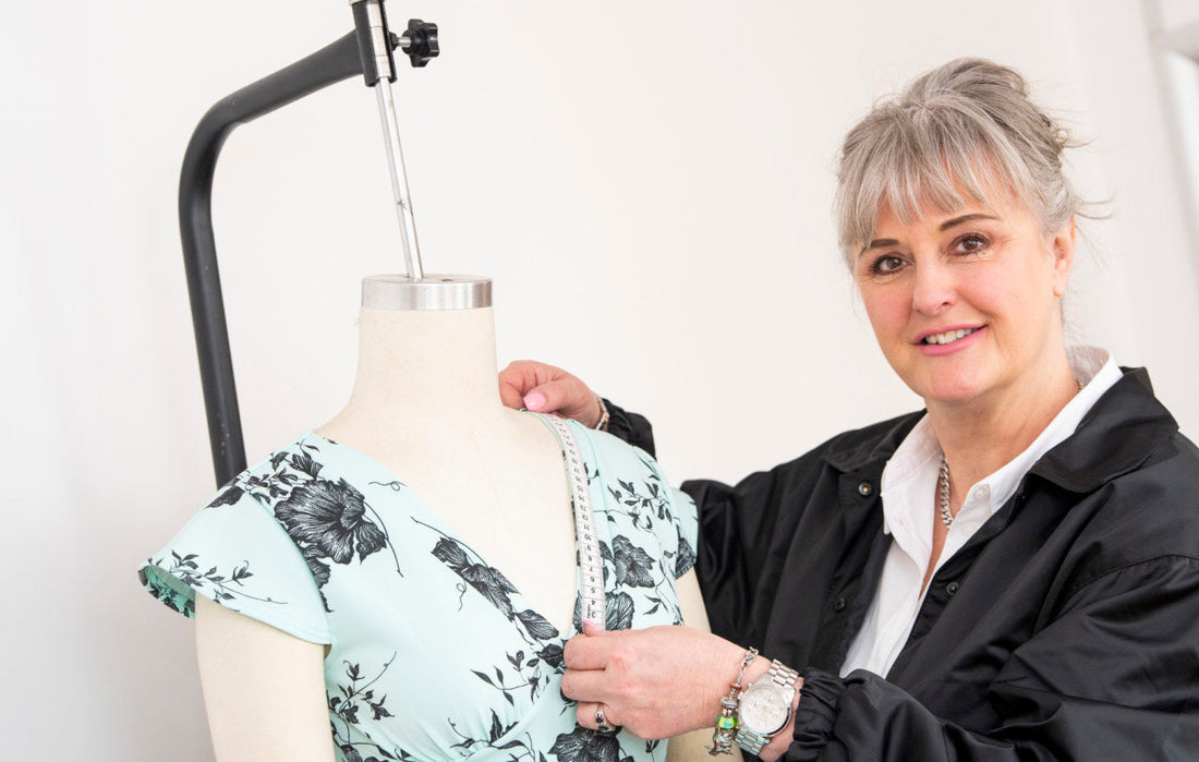 Frock Tales designer and owner Janie Morgan-Wood
