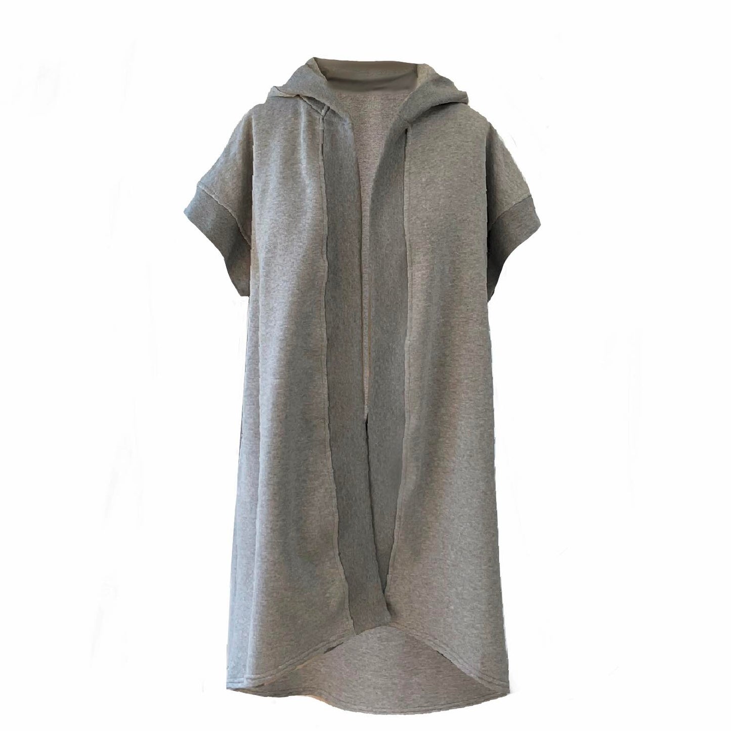 Moon Rise Shrug in Grey Marl