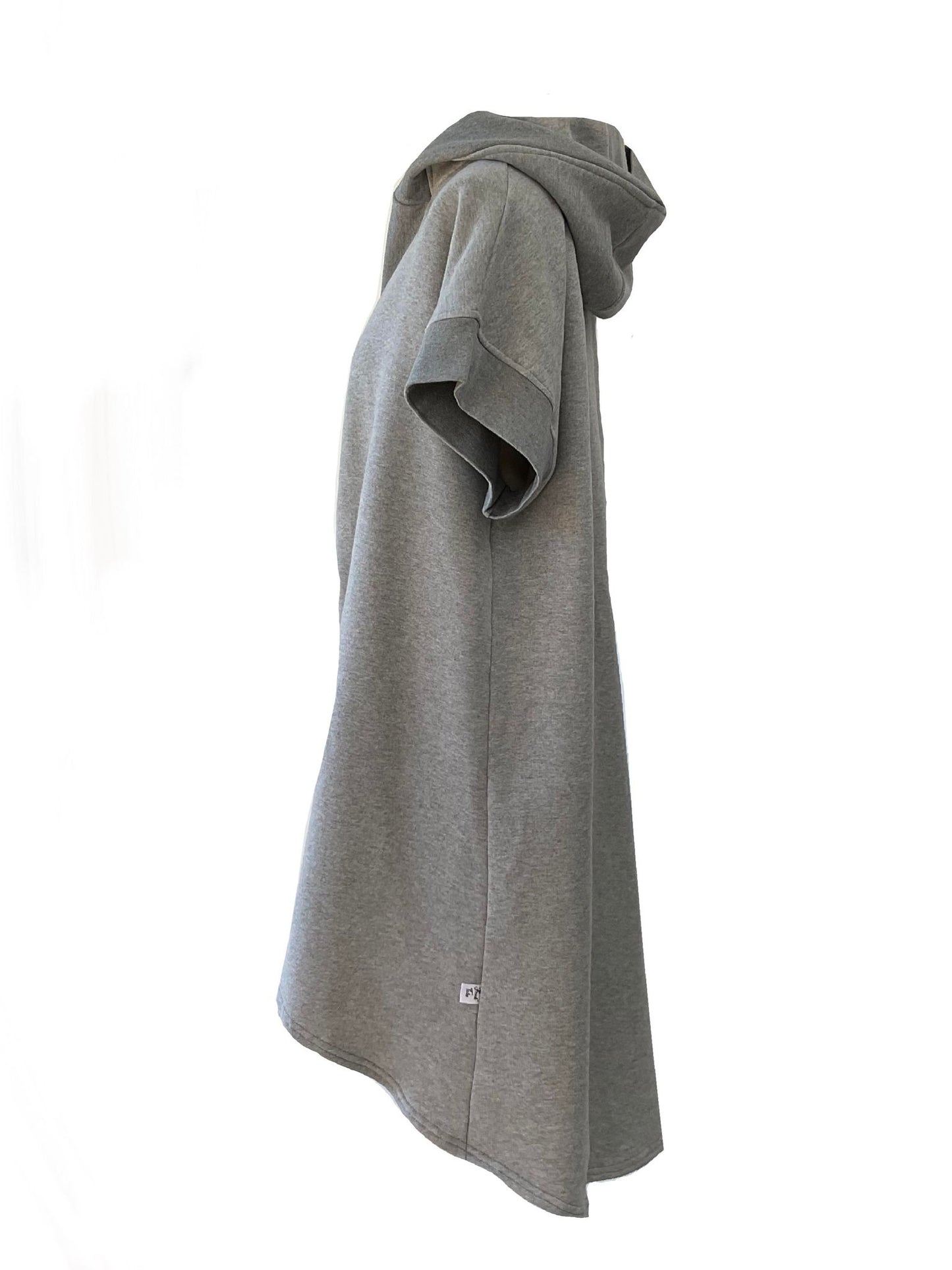 Moon Rise Shrug in Grey Marl