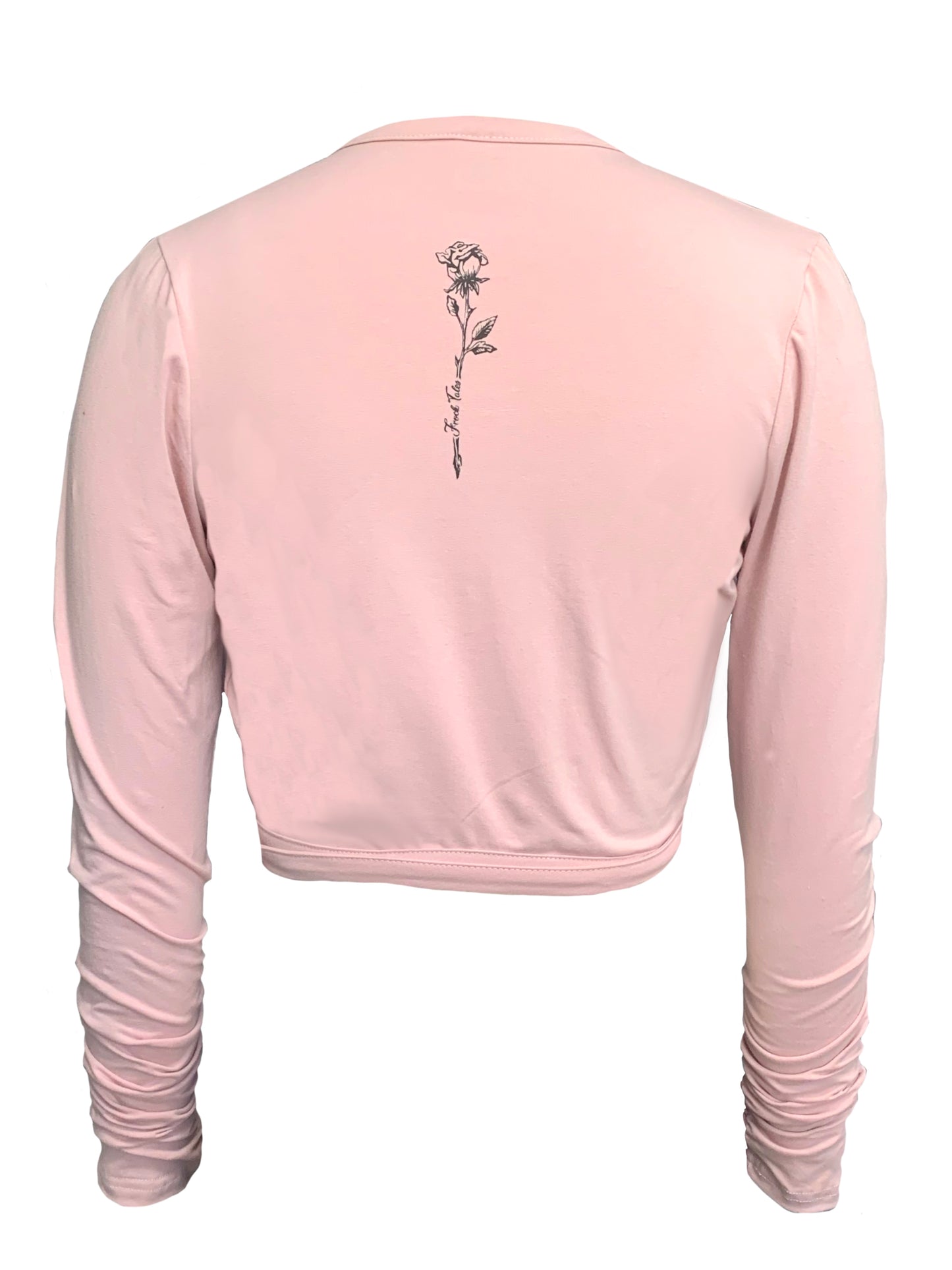 Daisy Ballet Wrap Top In Pink