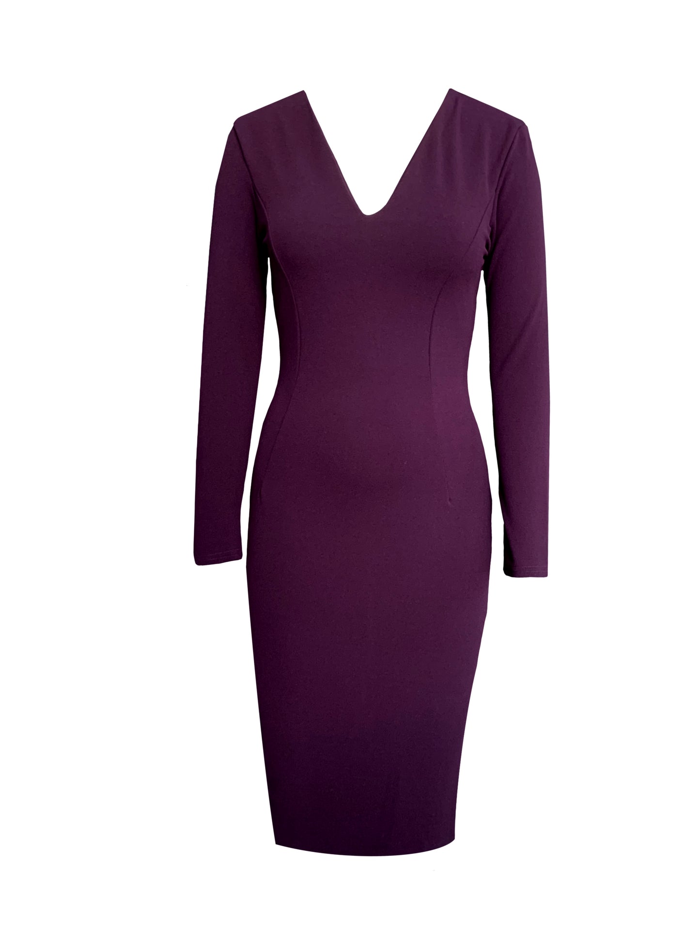 Wendy Dress In Plum