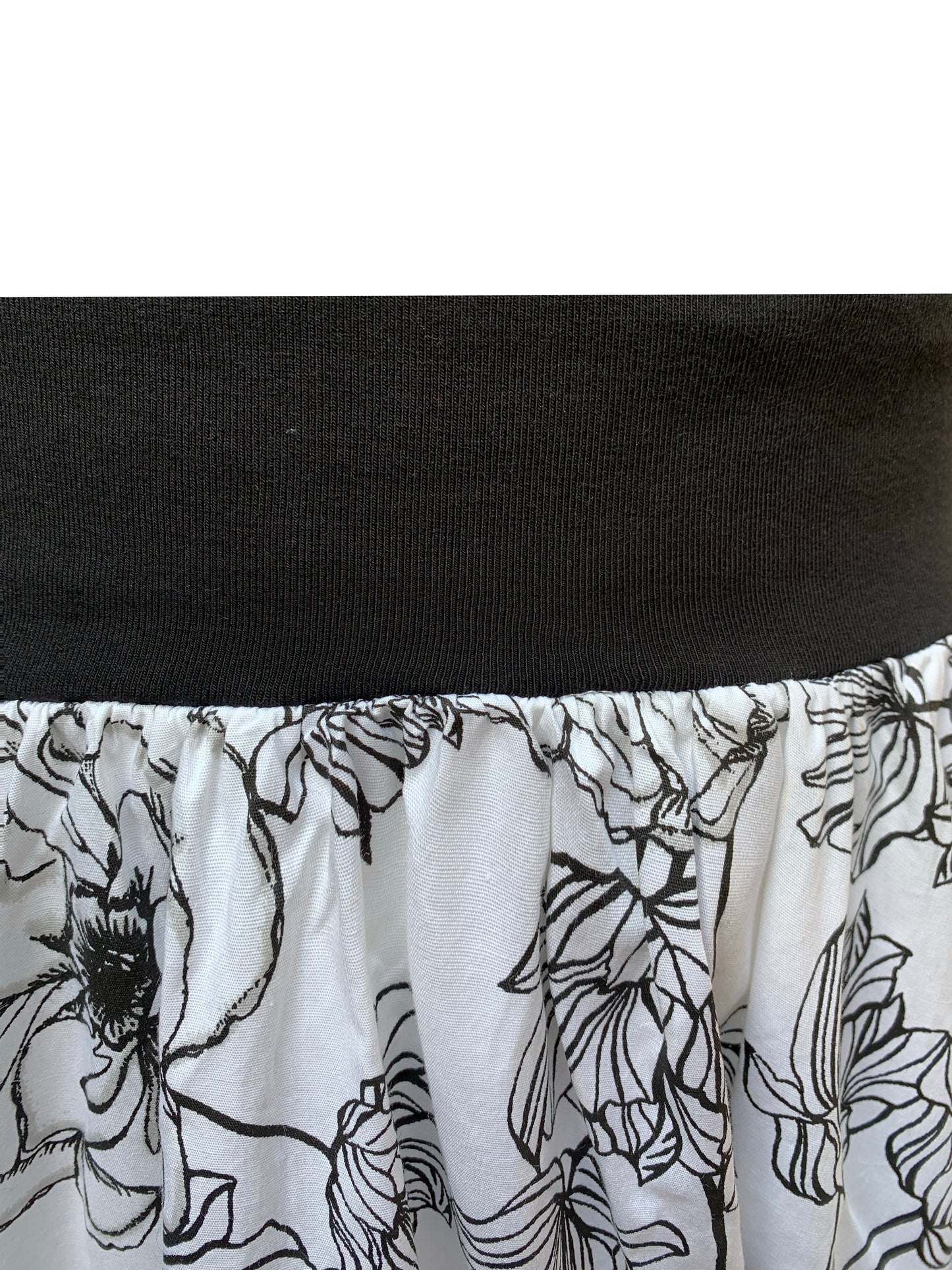 Enoki Puffball Skirt In Floral Print
