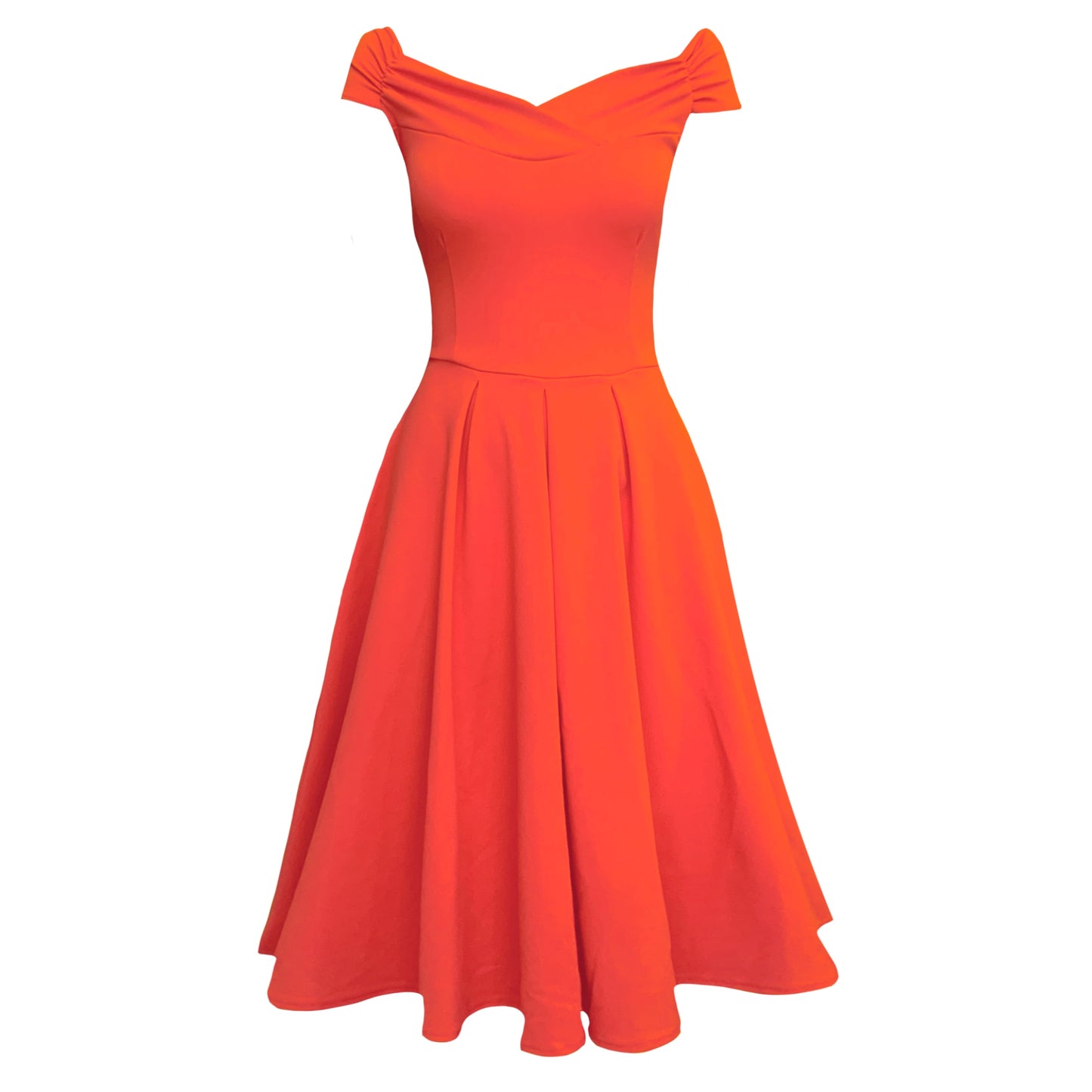 Millie Dress In Flame