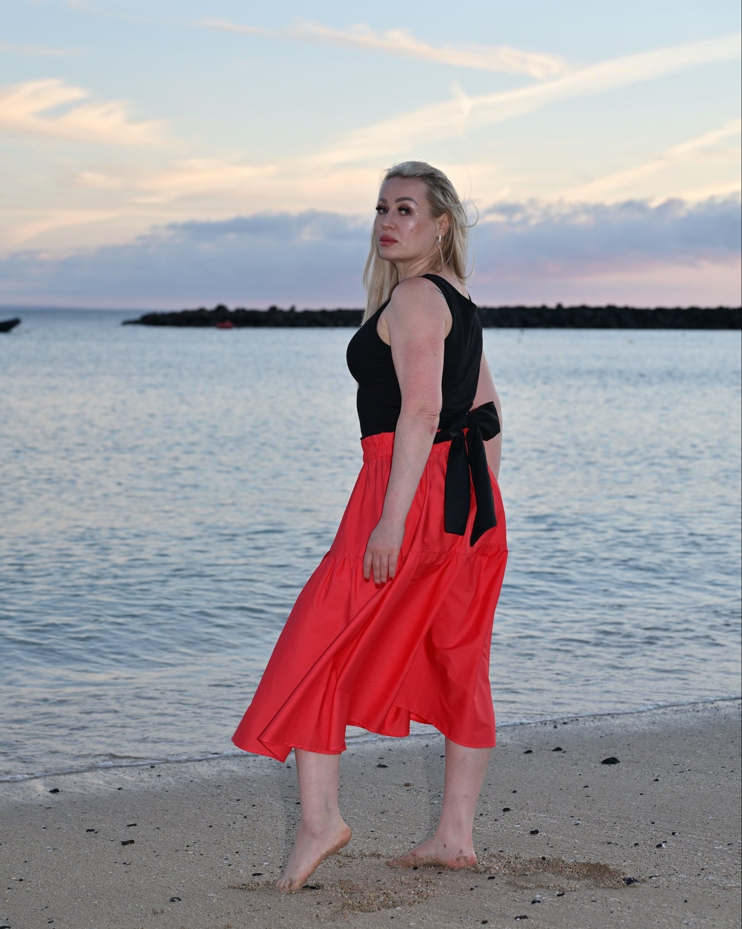 Chanterelle Top In Black