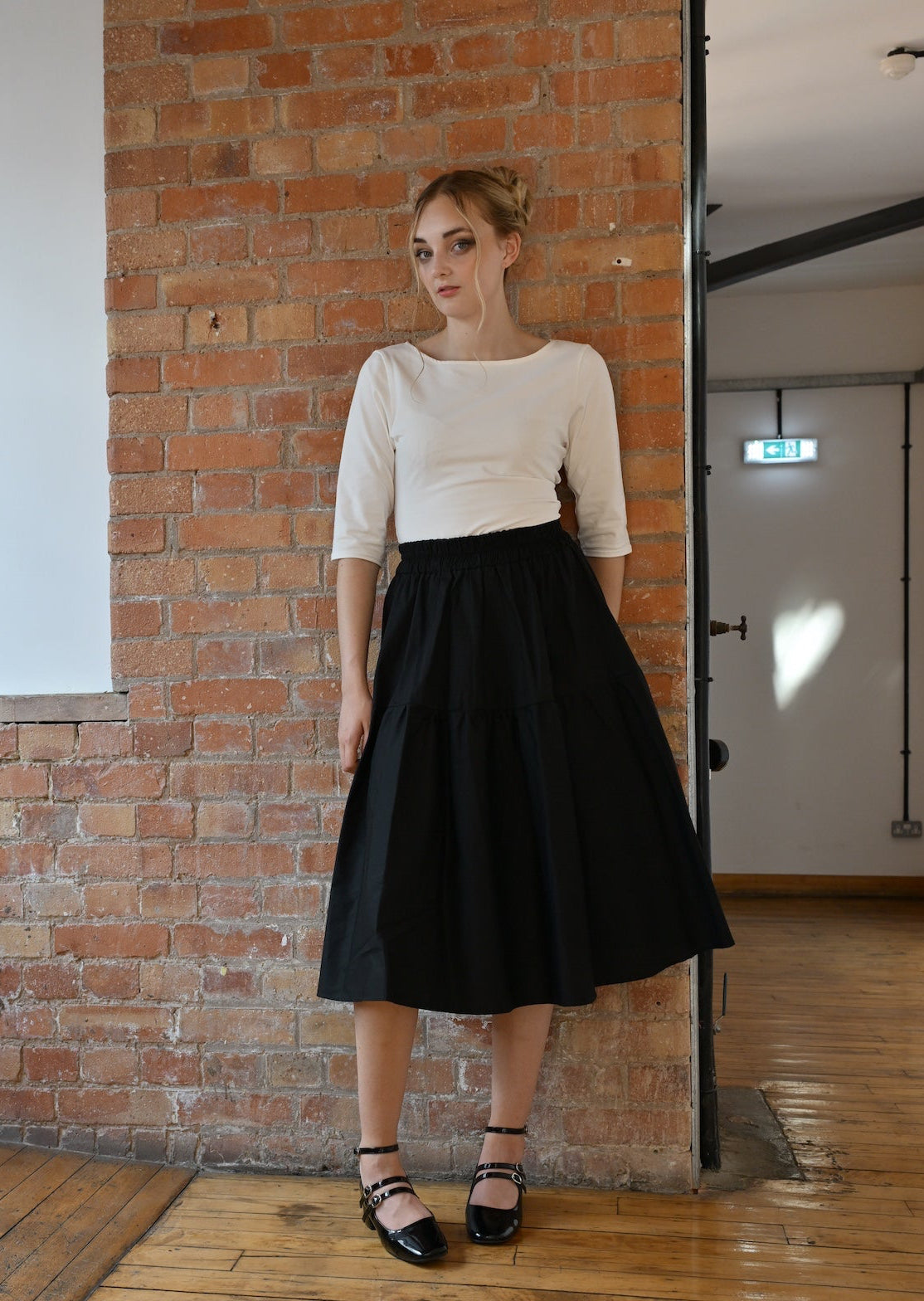 Primrose Top With Bow In Cream