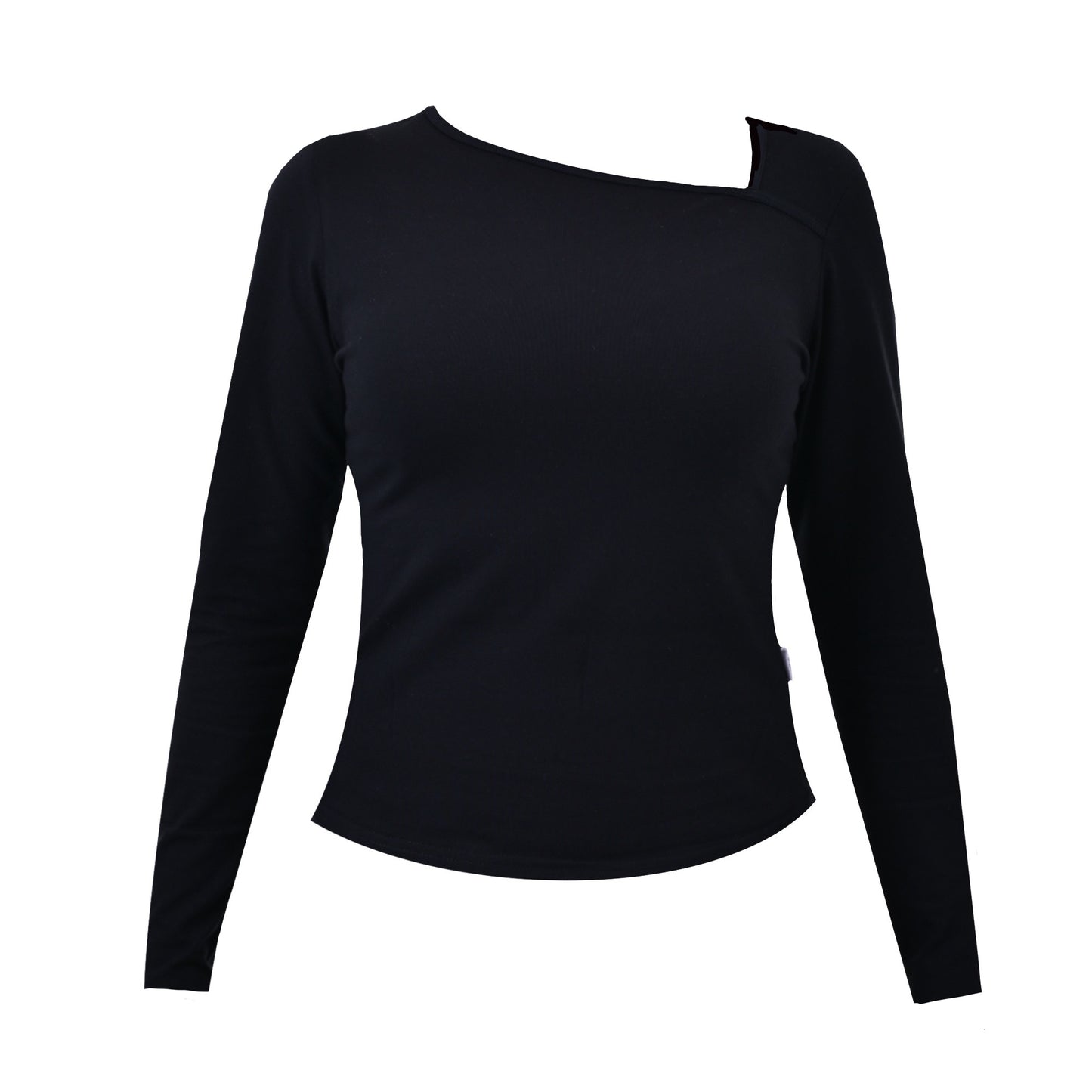Avalon Asymmetric Top In Black