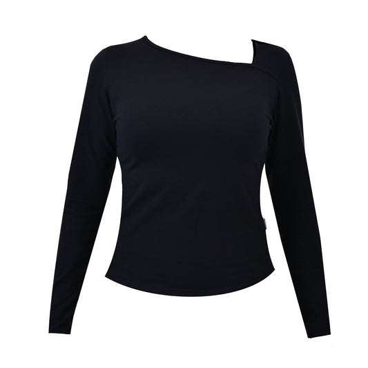 Avalon Asymmetric Top In Black