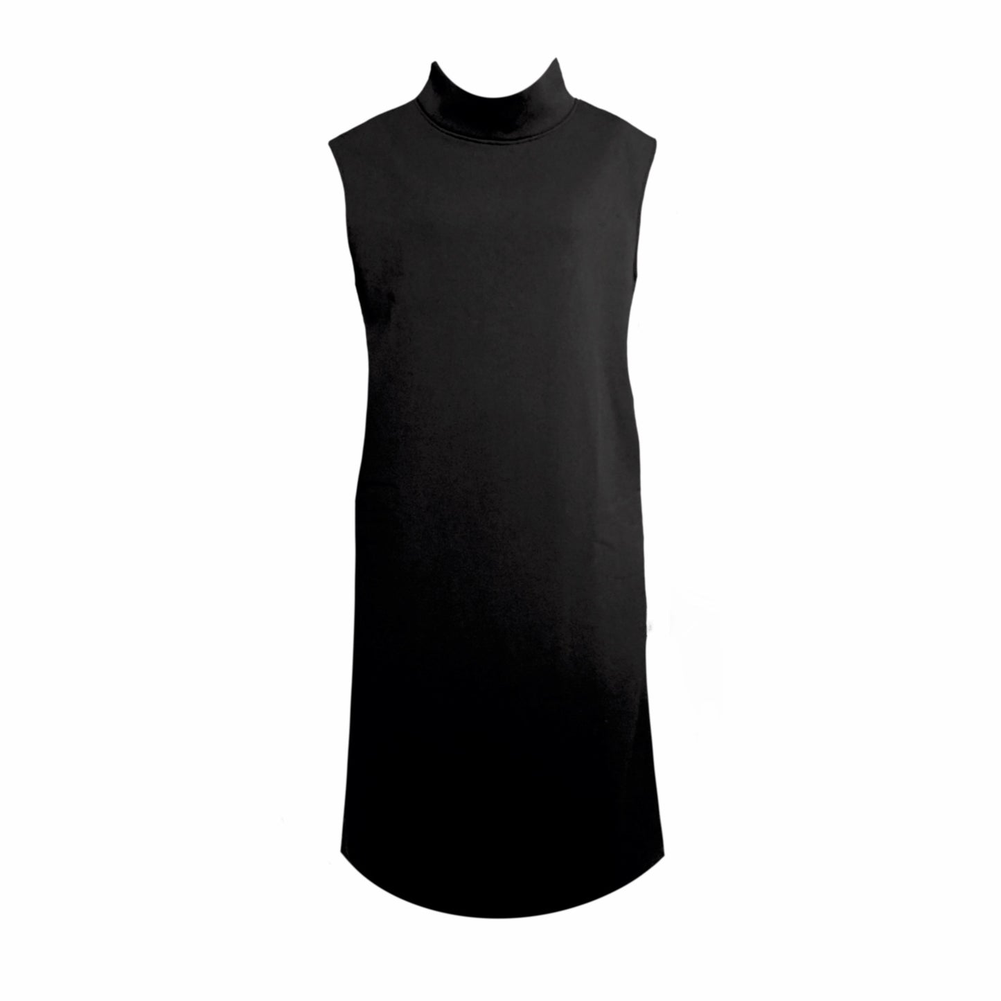 Sleeveless Quest Longline Vest In Black