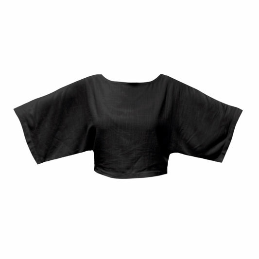 Tiller Top In Black