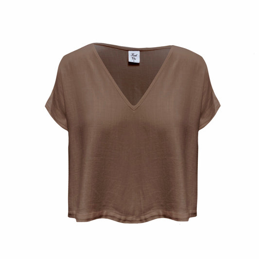 Jetty Top In Mocha