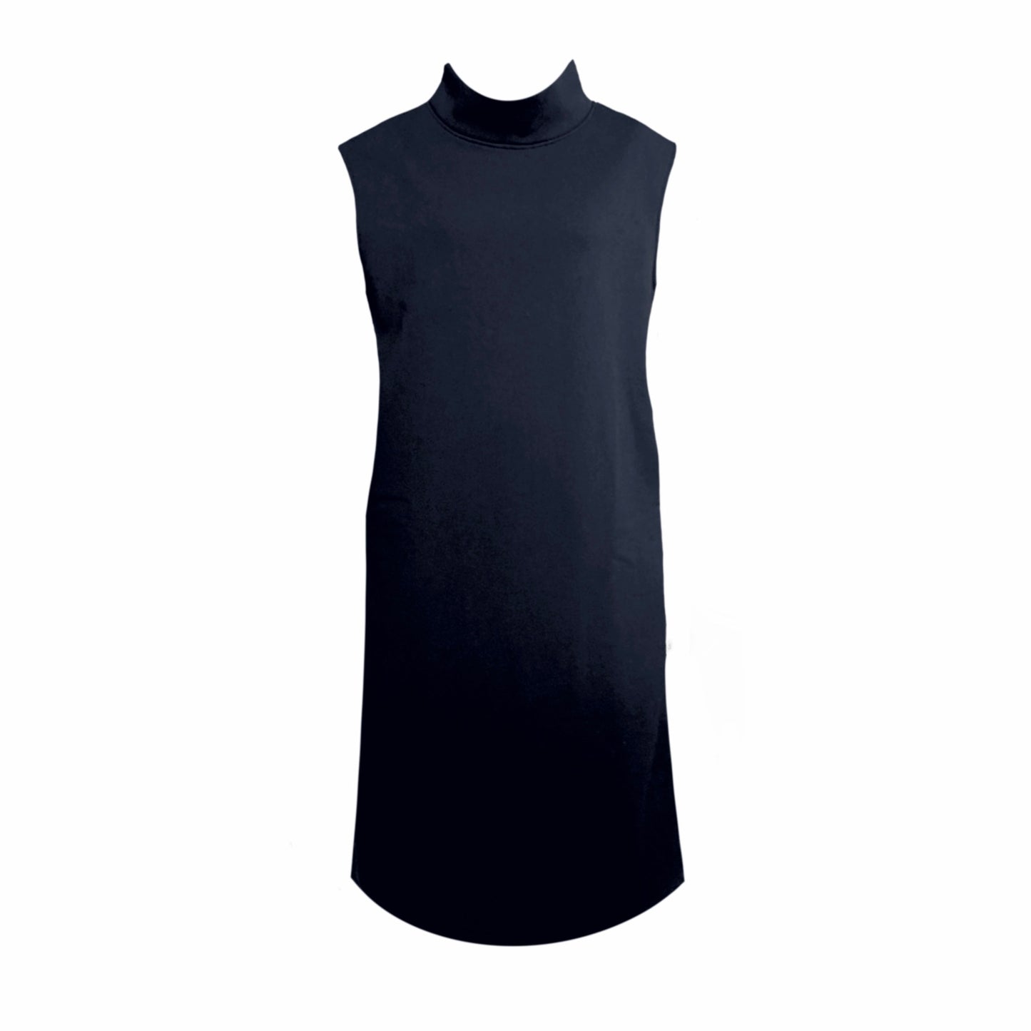 Sleeveless Quest Longline Over Vest In Navy