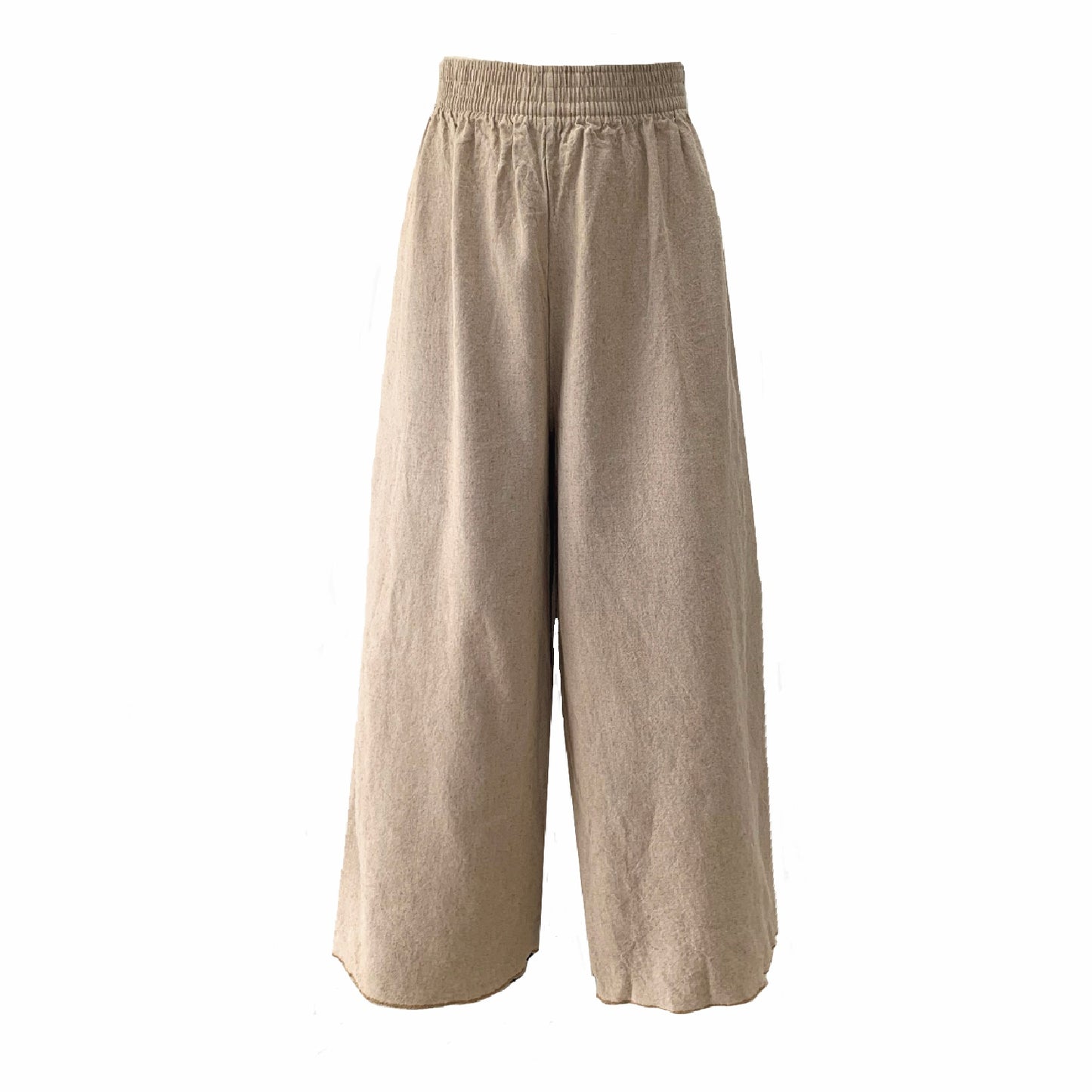 Pegasus Cropped Trouser With Pockets In Natural