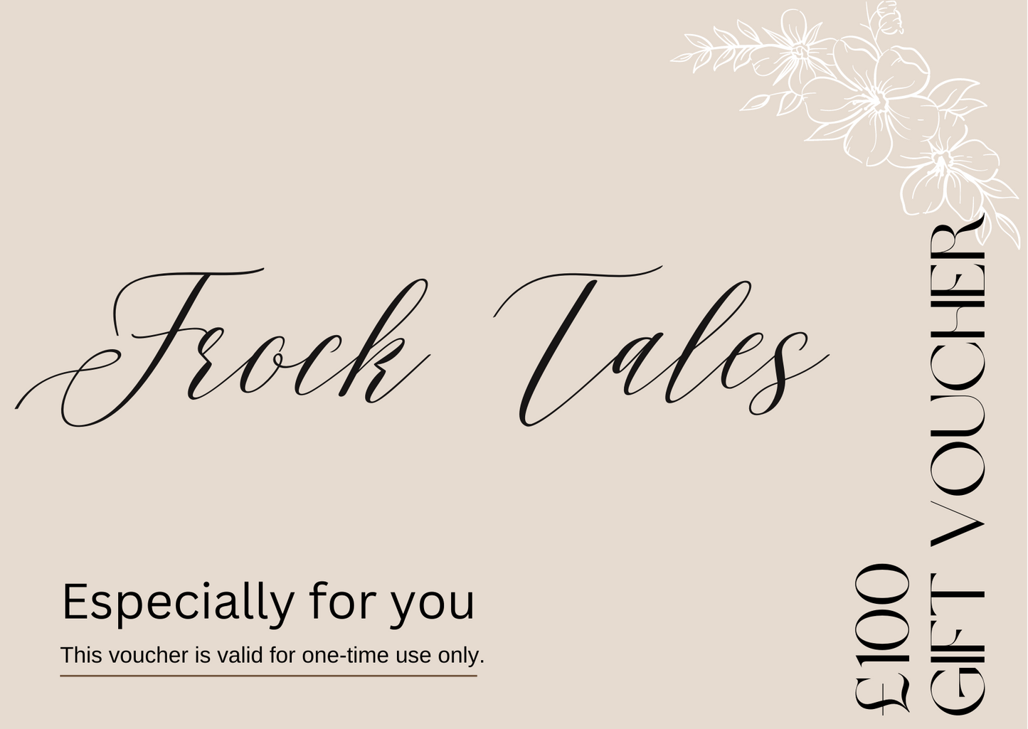 £100 Frock Tales Gift Card