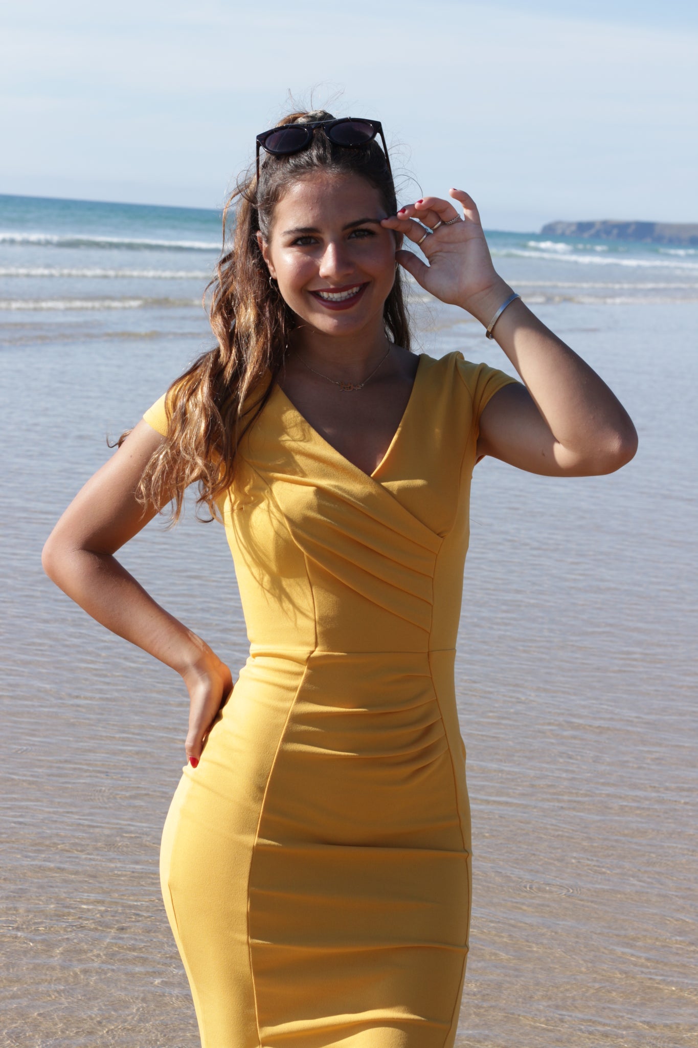 Kate Dress In Golden Yellow