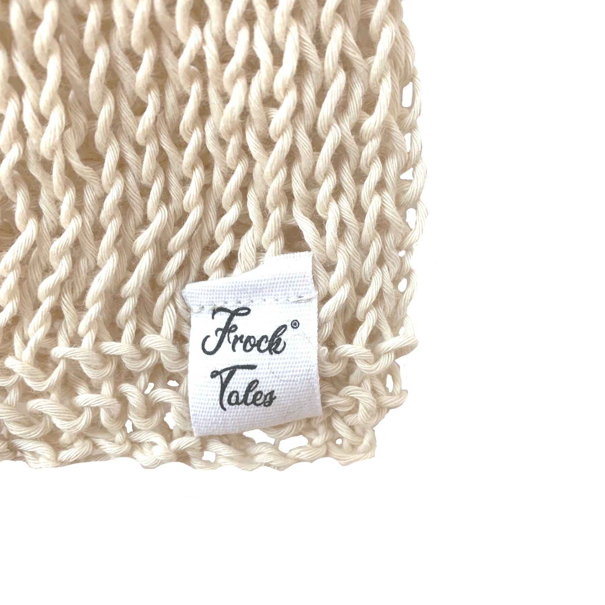 Julia Knitted Long Sleeve Crop Top in Cream