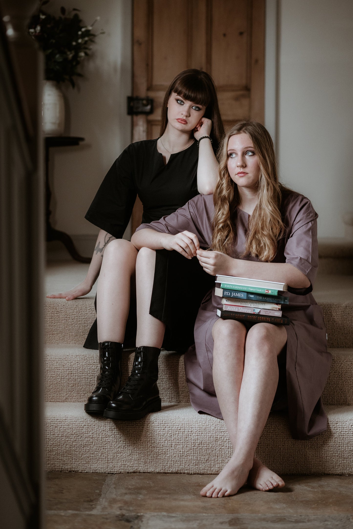 Musician Midi Dress in Black