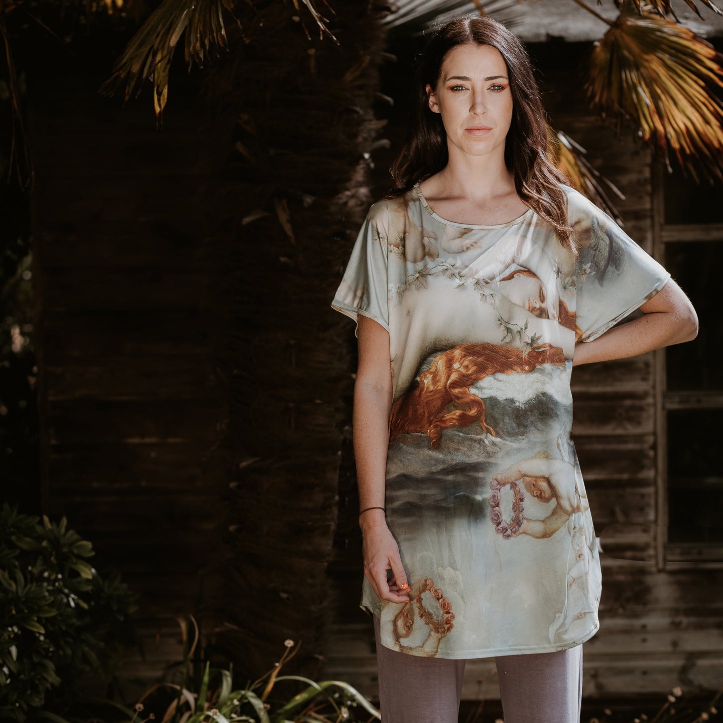 Ever After Longline Tunic in Print